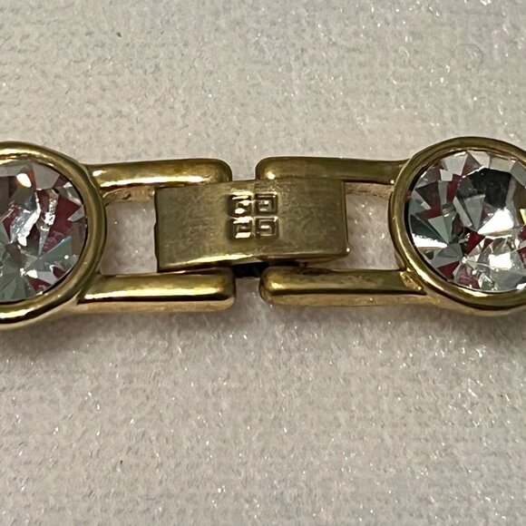 Givenchy Brilliant Chain Link Crystal Necklace By Givenchy - Picture 9 of 15